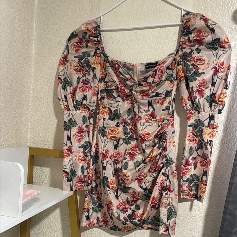 Floral Print Women's Top